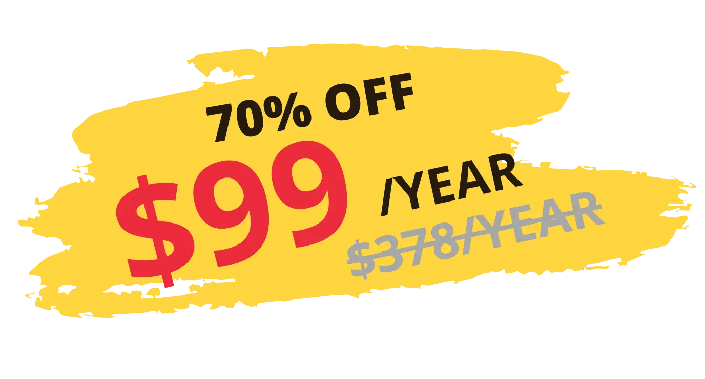 Buy 2 only $99 per year